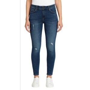 Democracy "Ab"solution Skinny Jeans Women 8 Blue‎ PreLoved
